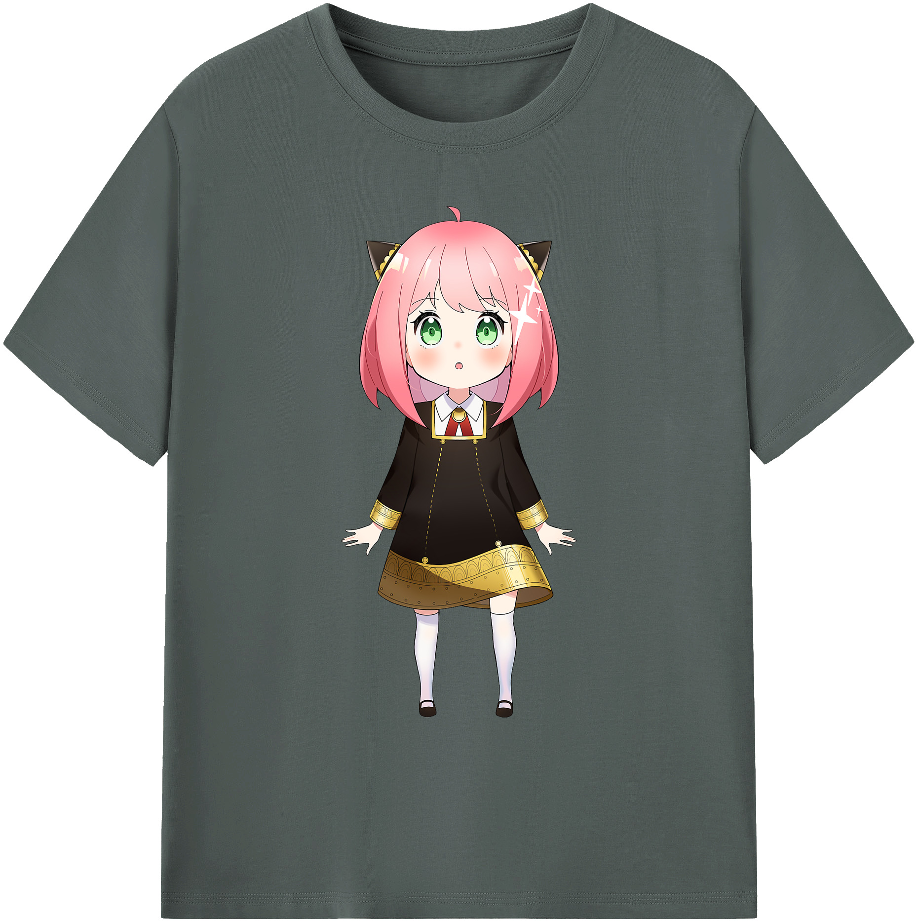 （画像用） SPY×FAMILY间谍家家酒 綿100％ メンズ半袖Tシャツ｜肌触りやわらか＆通気性